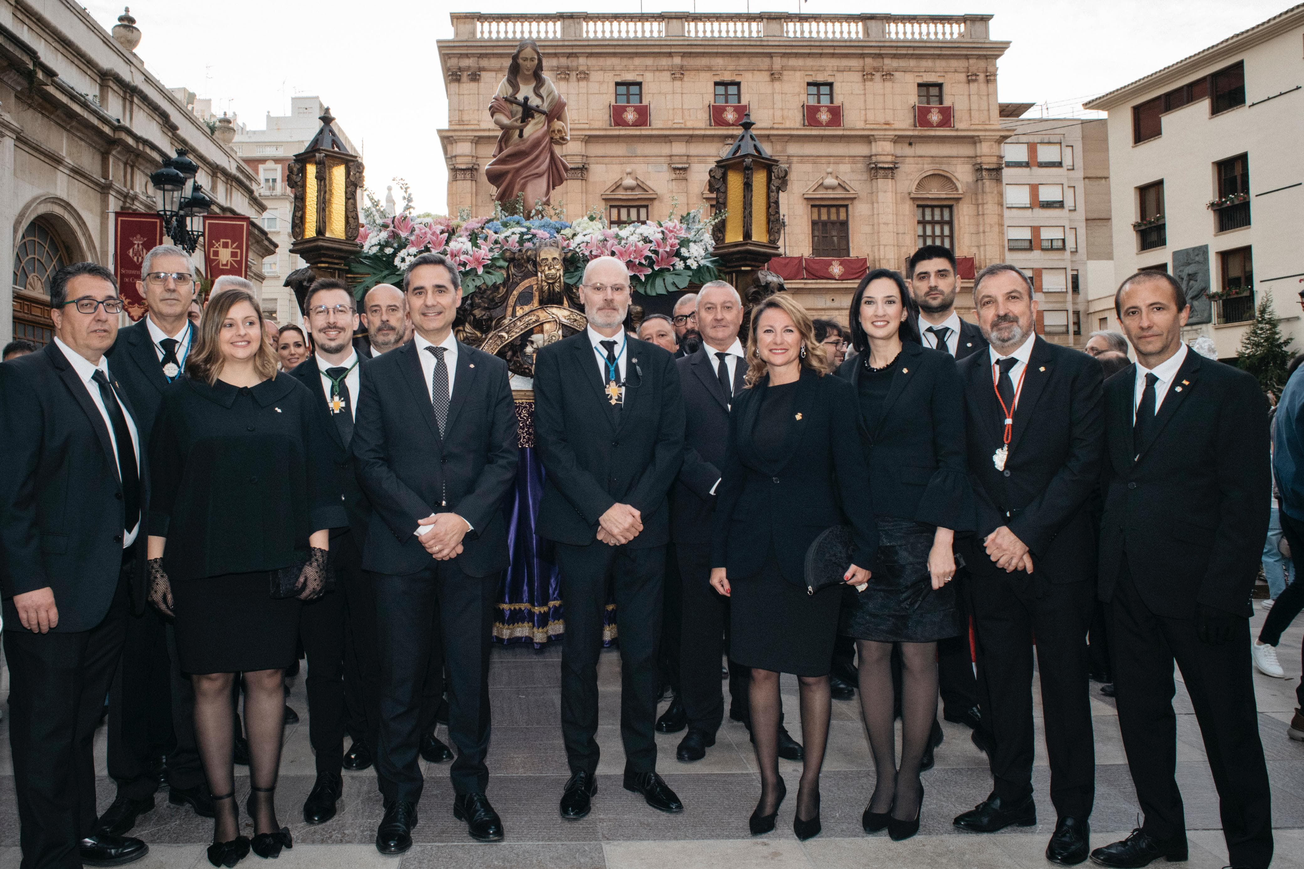 La multitudinaria procesión del Santo Entierro ensalza la Semana Santa de Castellón, Fiesta de Interés Turístico Provincial