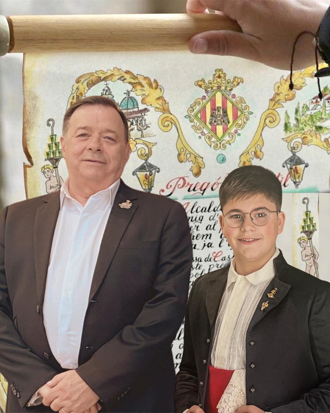 Vicente Marzá Miralles y David Sotos Atienza serán los ‘pregoners’ de la Fiestas de la Magdalena 2025