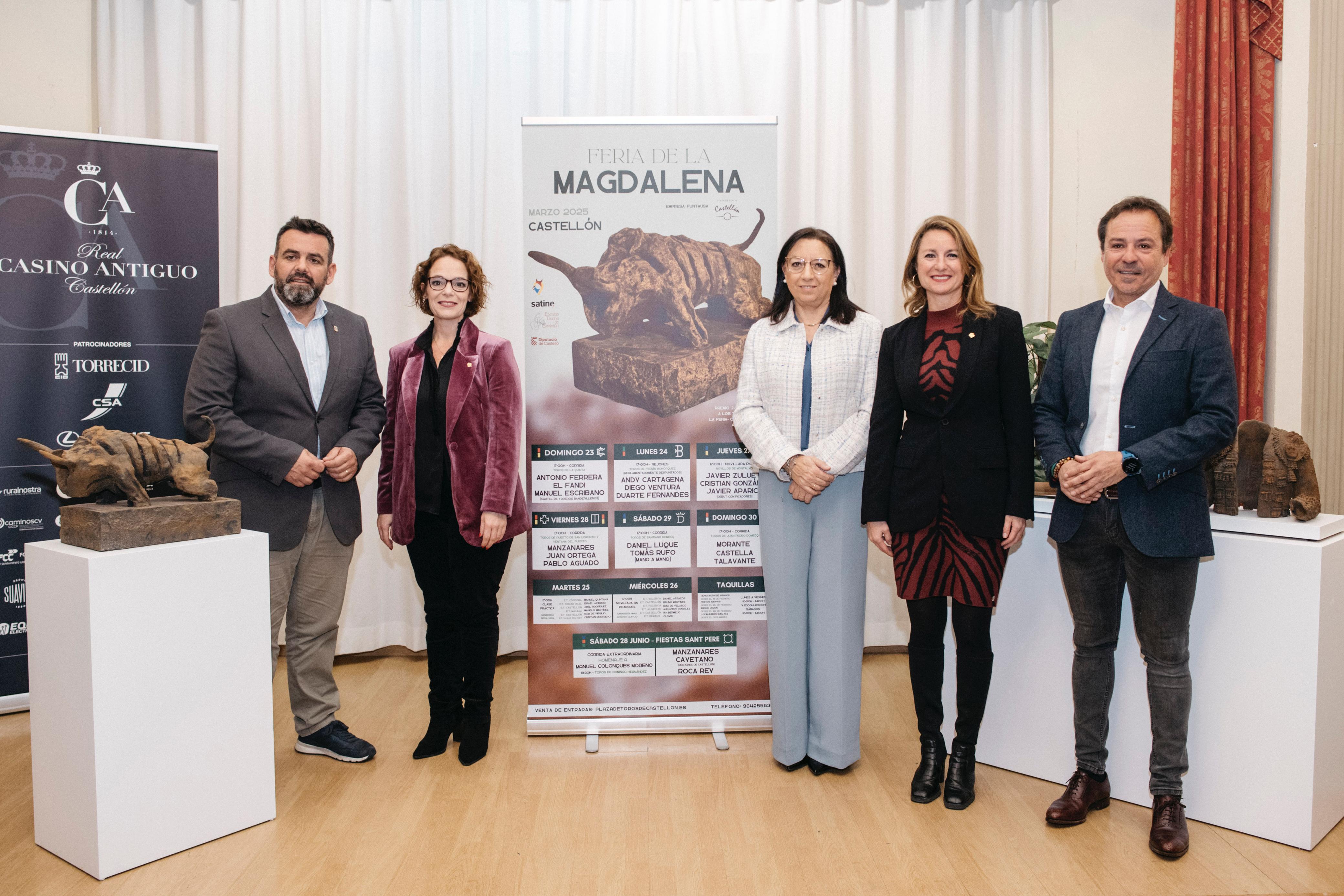 Carrasco defiende la Feria Taurina de la Magdalena como incentivo cultural, turístico y económico dentro de las fiestas fundacionales