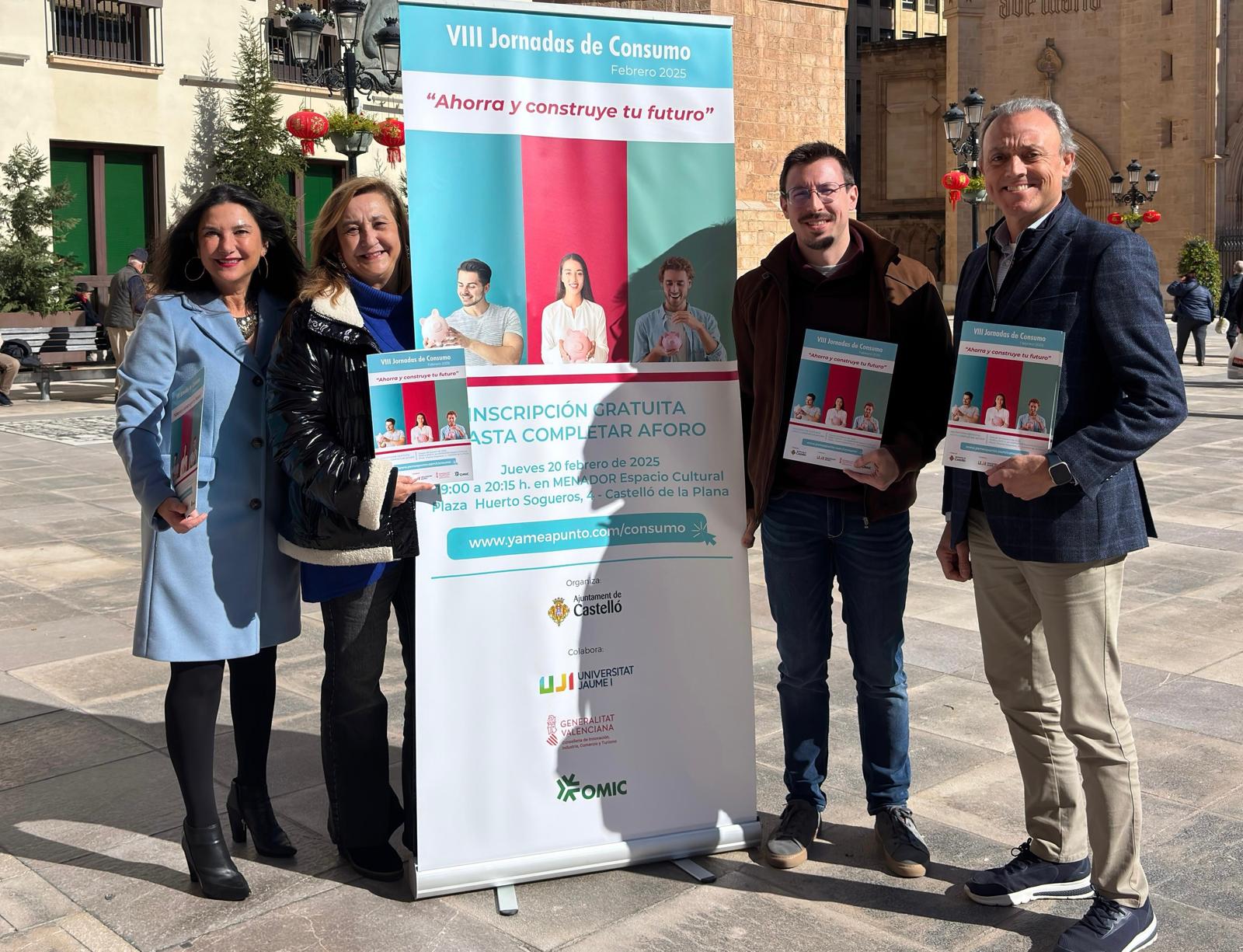 Castellón organiza la octava edición de las Jornadas de Consumo para fomentar la educación financiera