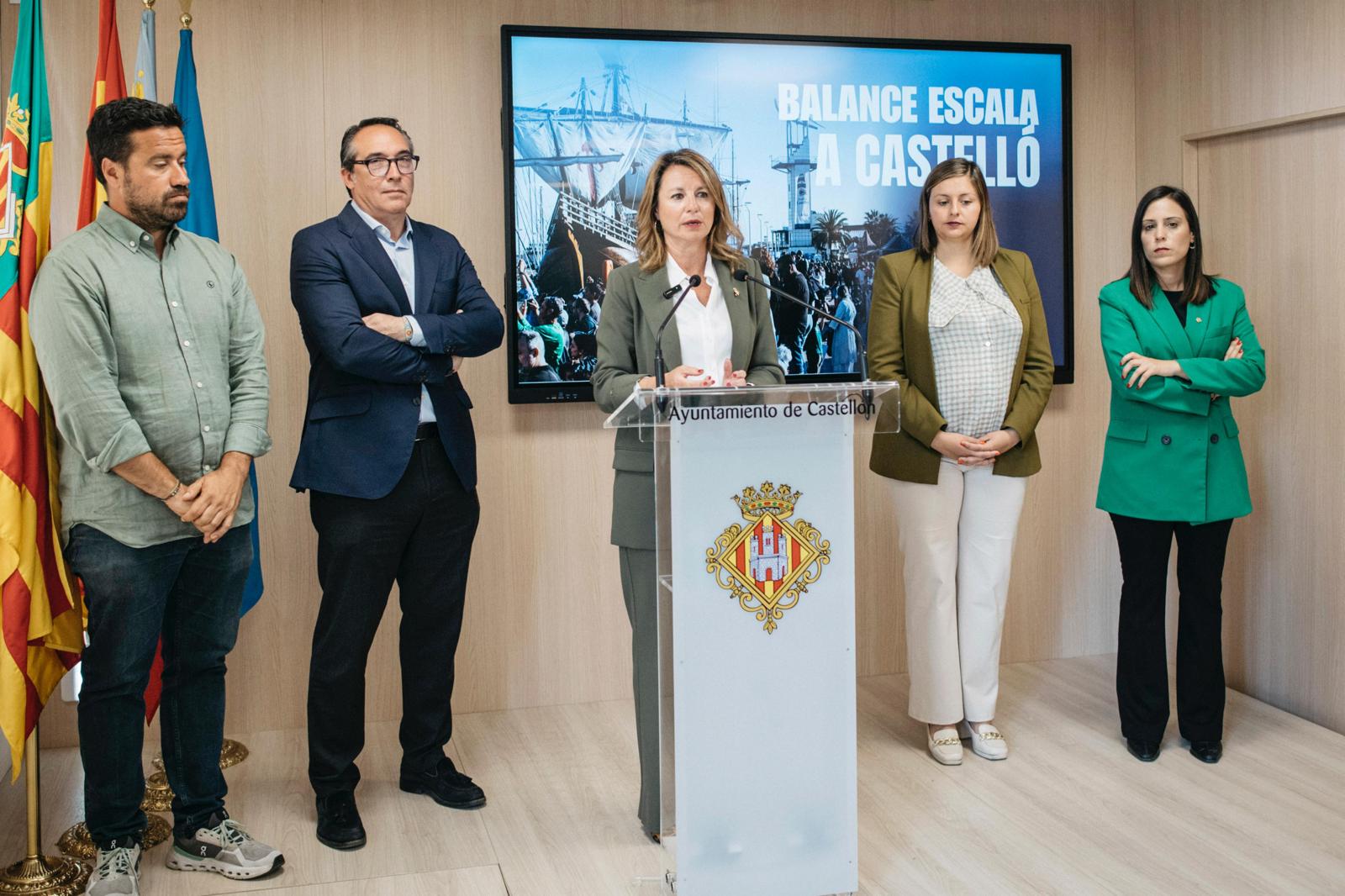 Escala a Castelló logra la cifra récord de 110.000 visitantes y un impacto económico que ronda los 3,3 millones de euros