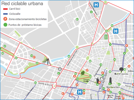 Plano de Itinerarios Ciclistas
