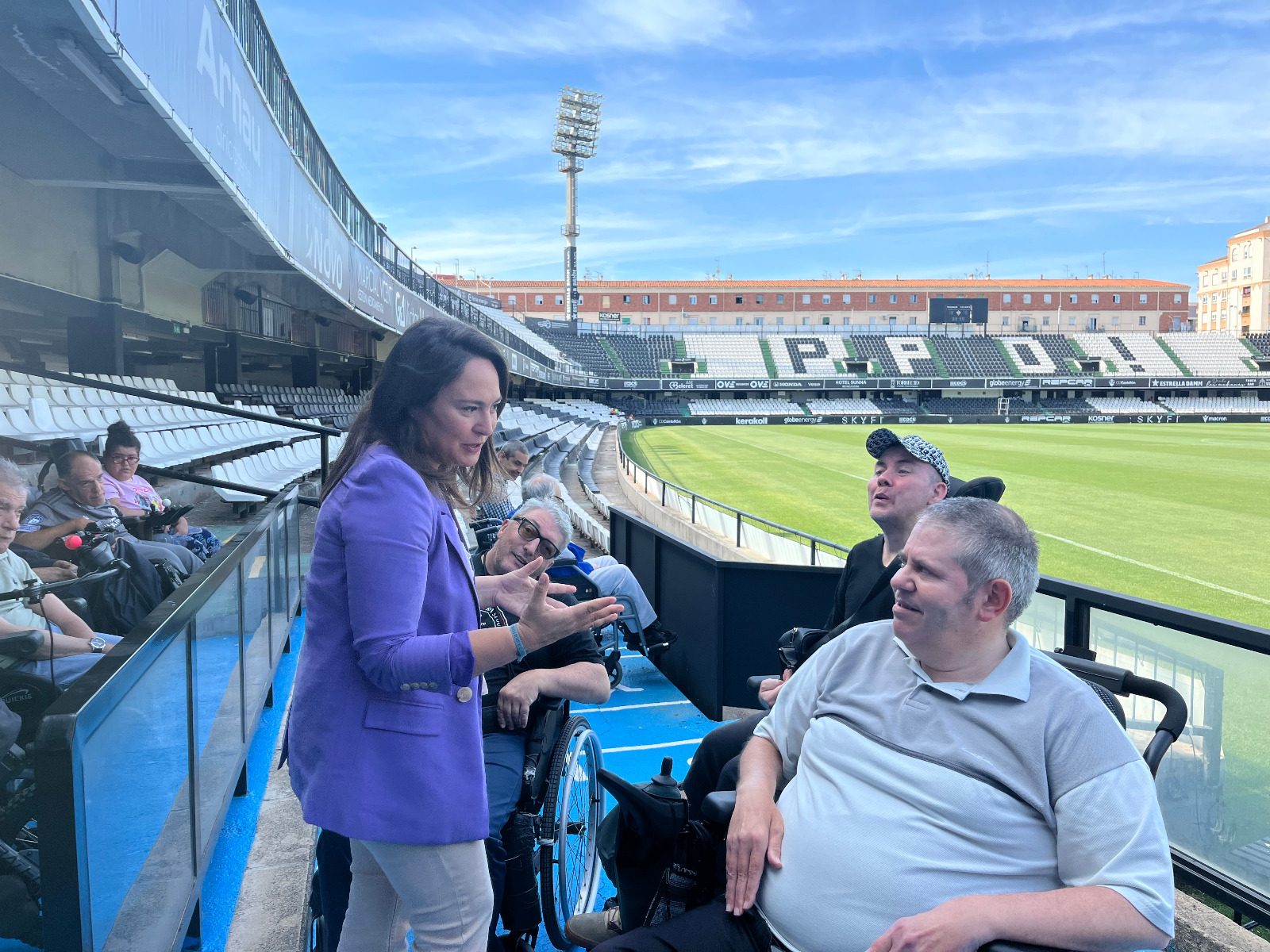 Realizado con éxito el simulacro de evacuación del estadio municipal SkyFi Castalia organizado por LaLiga en colaboración con el Ayuntamiento de Castellón