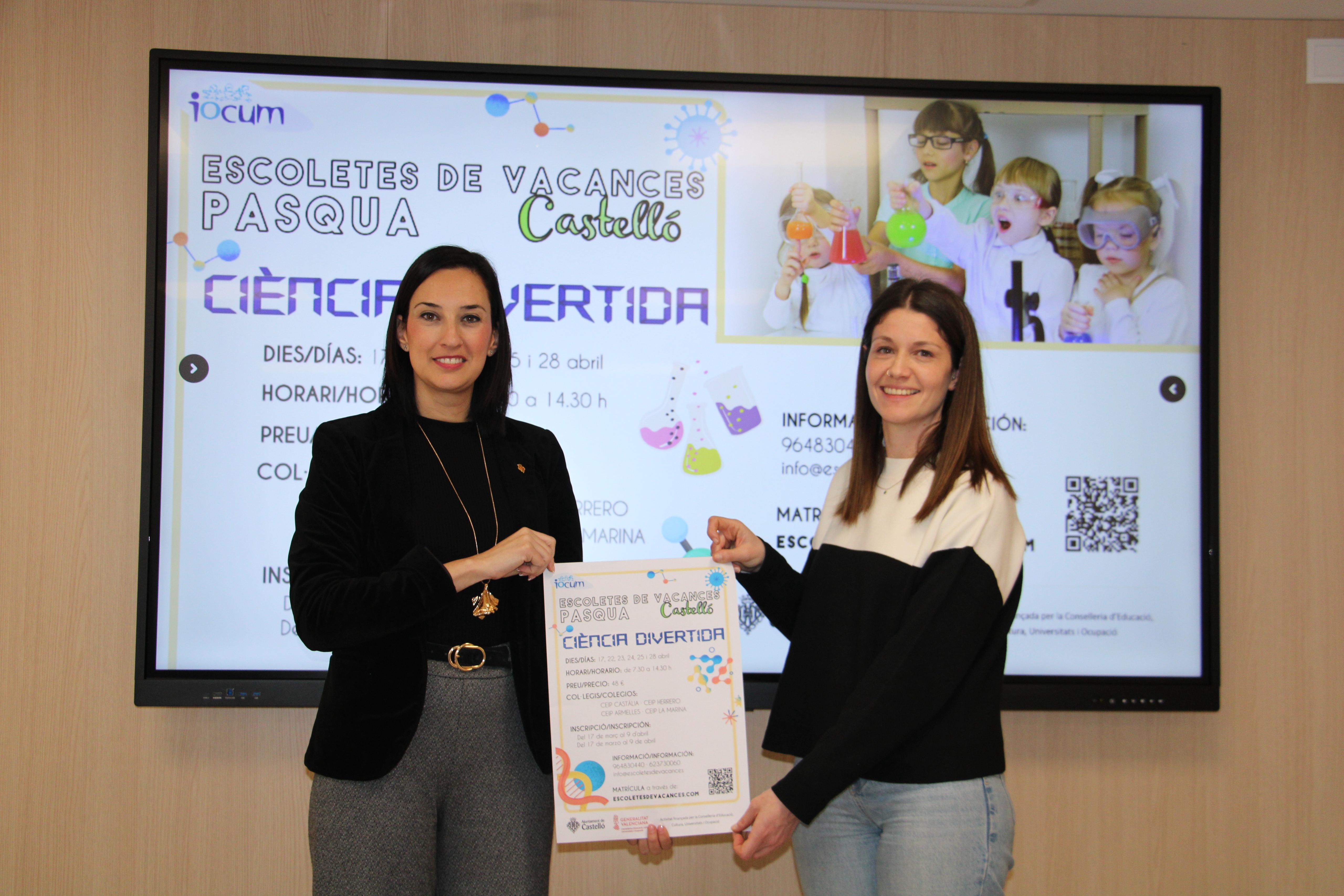 Castellón abre el periodo de inscripciones de les escoletes de vacances de Pascua en su apuesta por la conciliación
