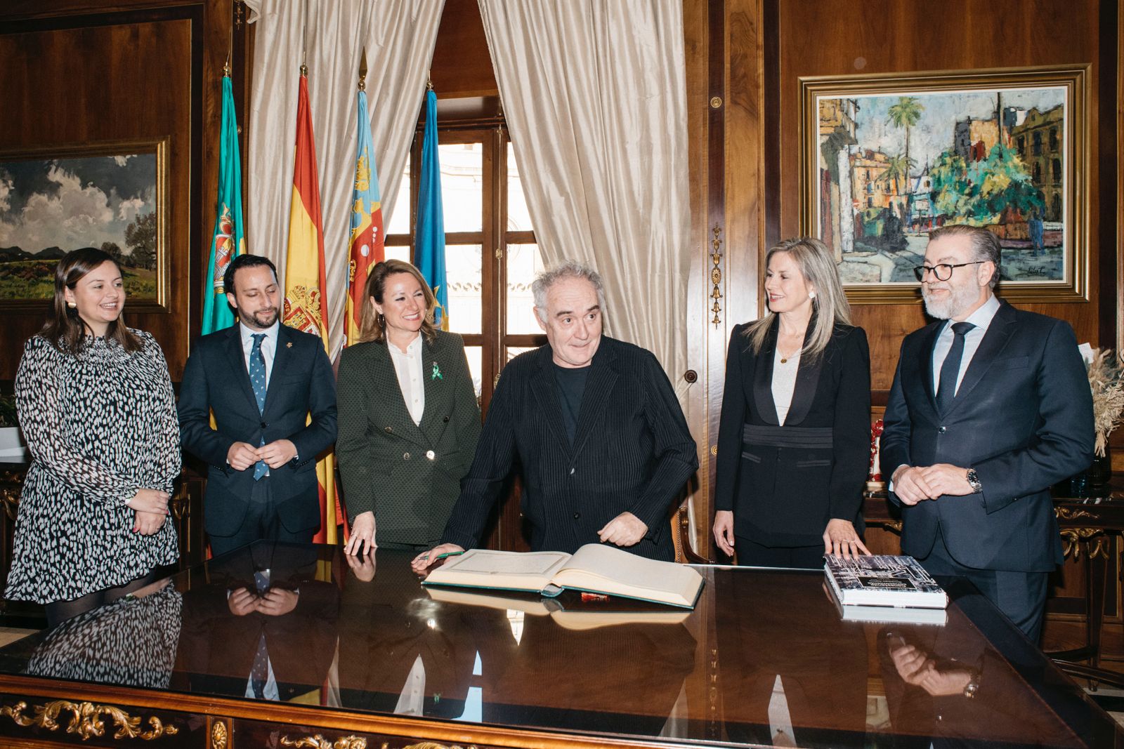 Carrasco: “Contar con la presencia de Ferran Adrià refuerza la capitalidad de Castellón en el ámbito gastronómico”