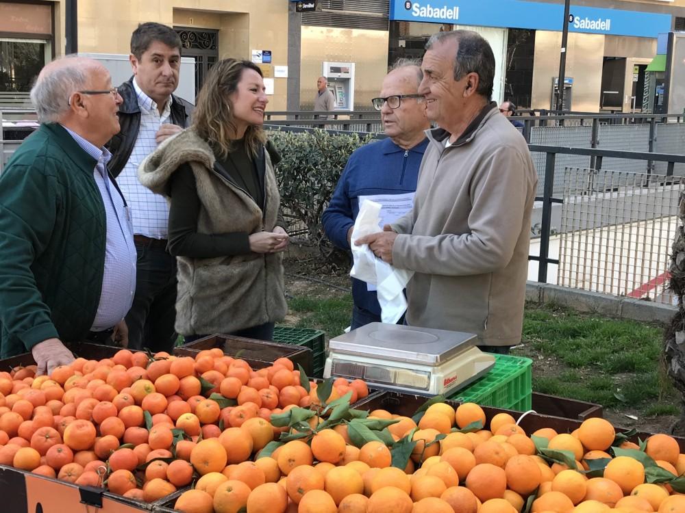 El Mercat de la Taronja torna aquest diumenge en les places Fadrell i María Agustina