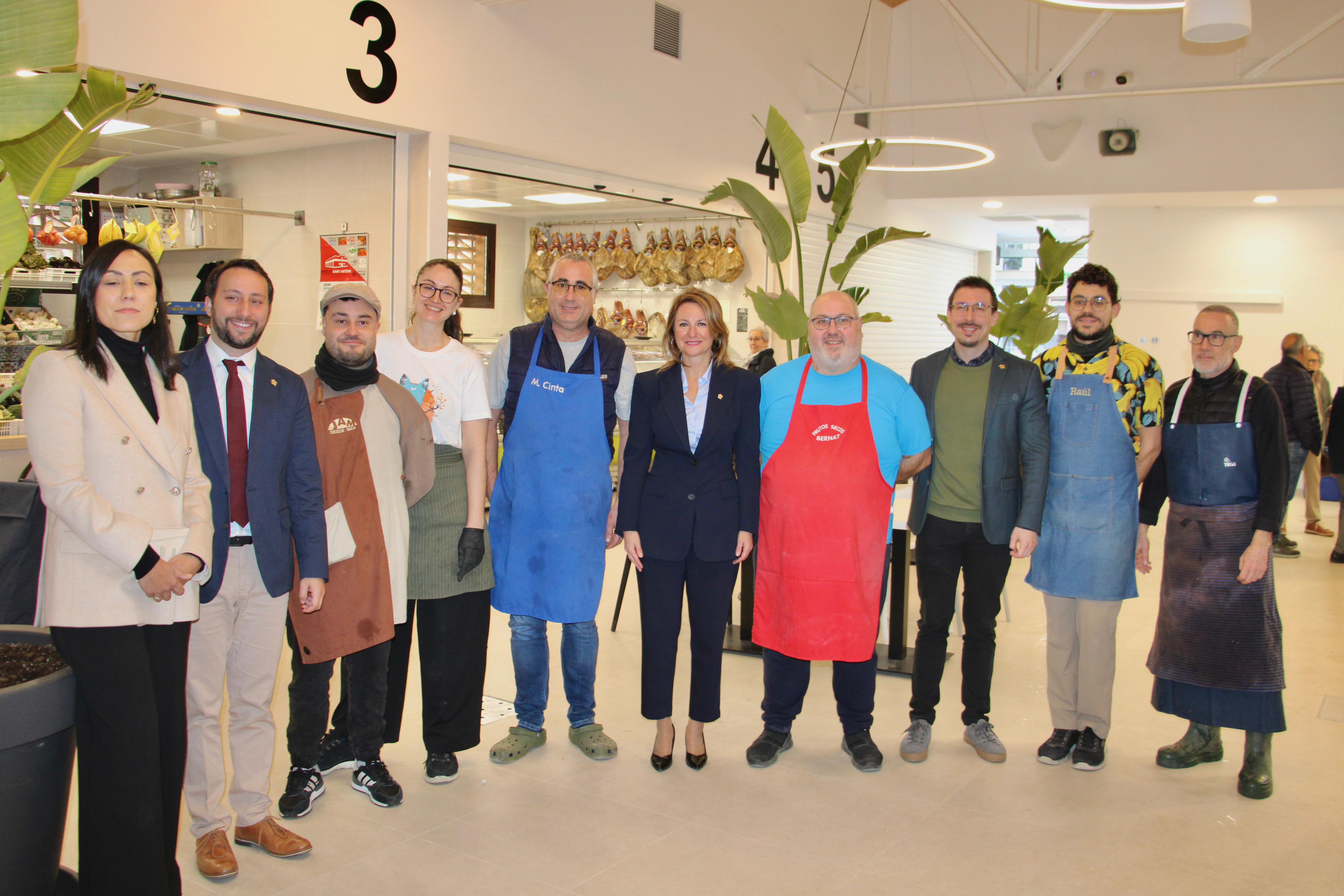Carrasco: “El Mercado de San Antonio representa la apuesta del gobierno de Castellón por una ciudad viva a través de nuestro comercio tradicional”