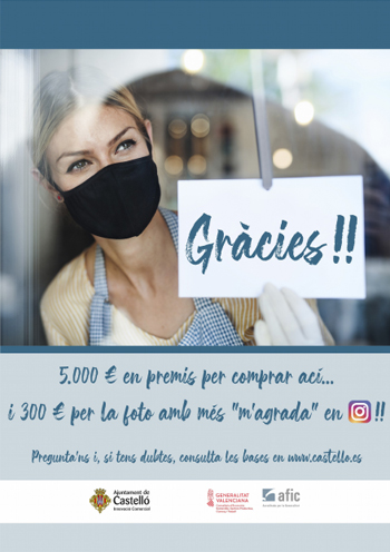 Campaña comercial Gràcies!!