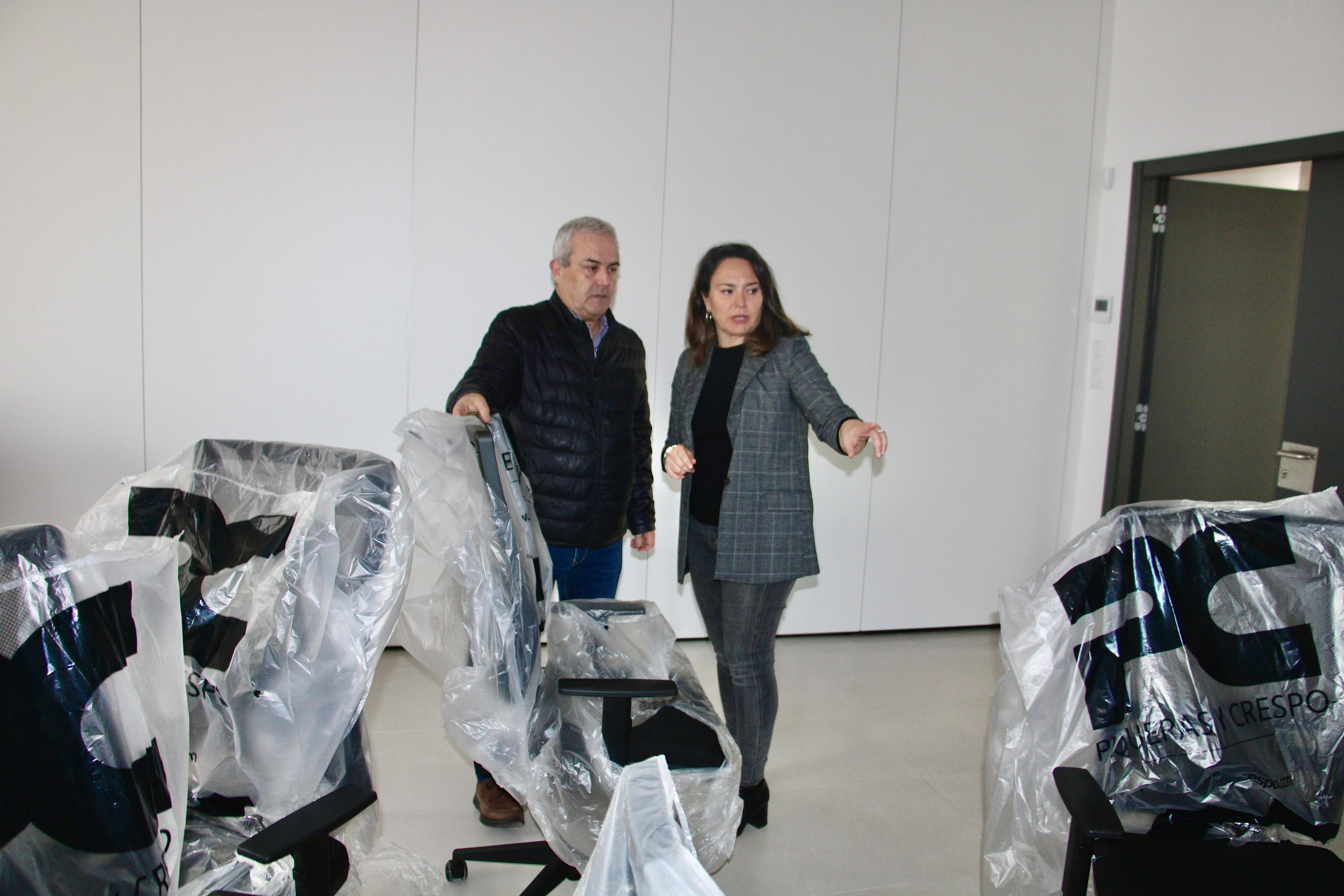 Comienza la puesta a punto del interior del centro de Parkinson cuya apertura es inminente