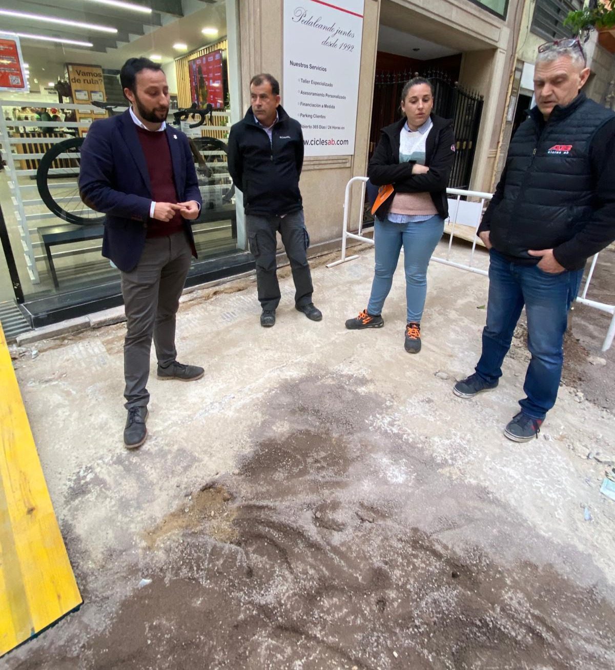 Toledo: “Des del govern de la ciutat estem supervisant amb els veïns el desenvolupament de les obres de la ZBE minimitzant les molèsties”