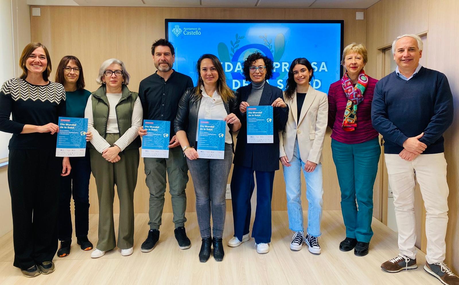 Castelló celebrarà el 27 d'abril el Dia Mundial de la Salut amb una fira en la plaça Hort dels Corders i unes jornades formatives en el Menador